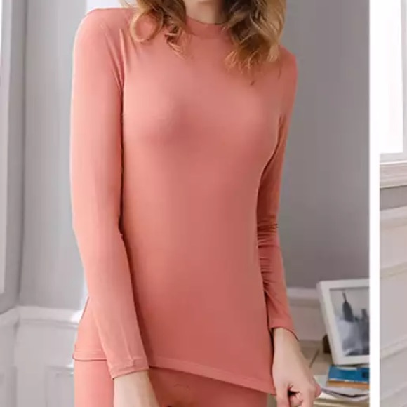 Base Layer set M - 2XL coordinate jersey soft modal silkened viscose ski thermal - Picture 15 of 16